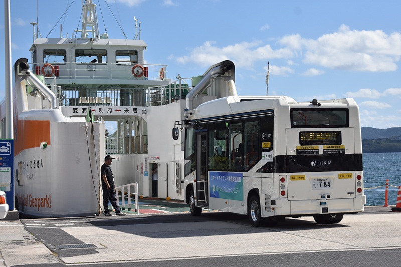 島根県での自動運転バスの取り組み